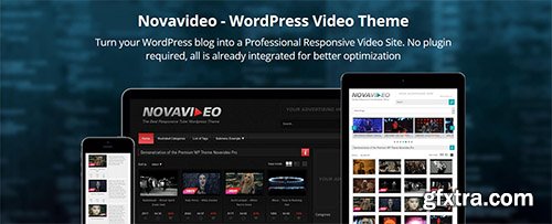 ThemaBiz - Novavideo Pro v2.2.2 - WordPress Video Them