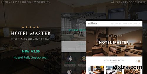 ThemeForest - Hotel Master v2.01 - Hotel & Hostel Booking WordPress Theme - 11032879