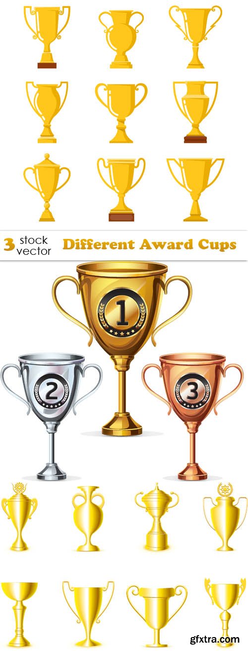 Vectors - Different Award Cups