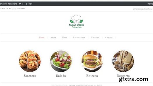 WordPress and Genesis DIY: Restaurant Website