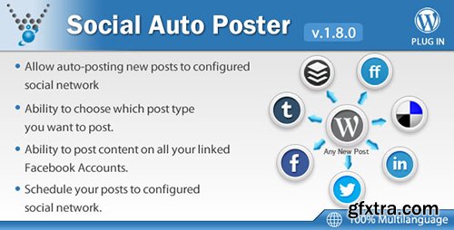 CodeCanyon - Social Auto Poster v1.8.0 - WordPress Plugin - 5754169