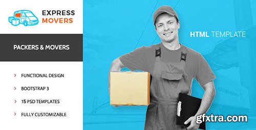 ThemeForest - Express Movers v1.0 - Moving Company HTML Template - 12118813