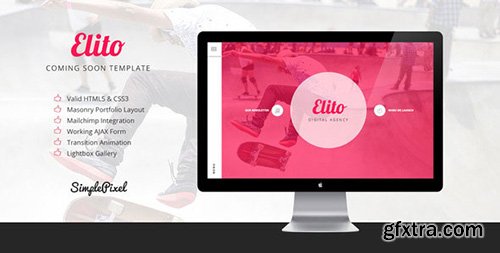 ThemeForest - Elito v1.0 - Coming Soon Template - 12276821