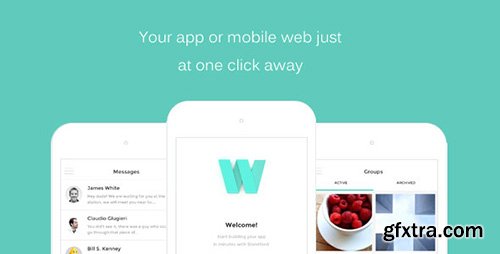 ThemeForest - Washington v1.5 - HTML Front-end Mobile App/Web Template - 12049051