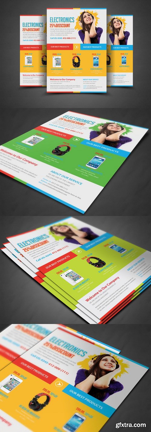 CM - Products Store Flyer Print Templates 297745