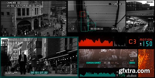 Videohive CCTV Surveillance Pack 10517146