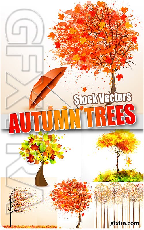 Autumn trees - Stock Vectors