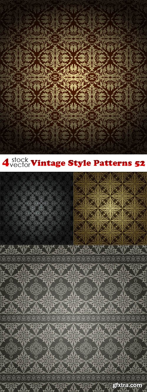 Vectors - Vintage Style Patterns 52