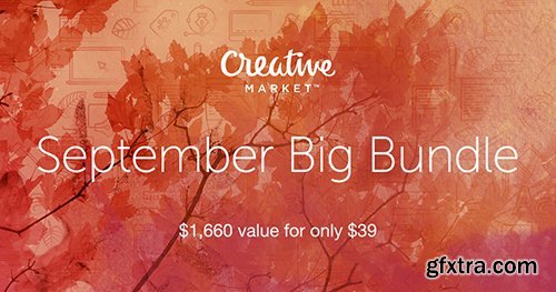 CreativeMarket September Big Bundle