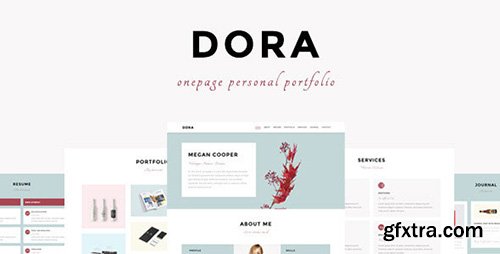 ThemeForest - Dora v1.0 - Onepage Personal/Portfolio - 12354634