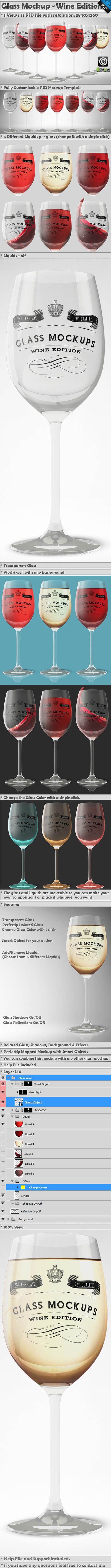 CM Glass Mockup - Wine Glass Mockup 9 - 369321