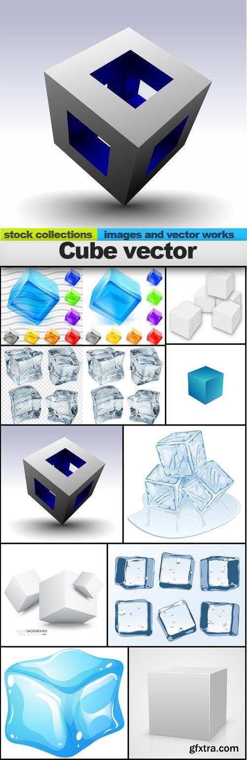 Cube vector, 10 x EPS
