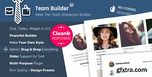 CodeCanyon - Team Builder v1.1 - Meet The Team WordPress Plugin - 12723018