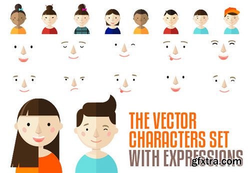The Vector Characters Set with Expressions
