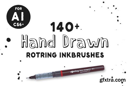 CM Rotring Tikky Ink Brushes 284514