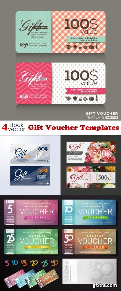 Vectors - Gift Voucher Templates
