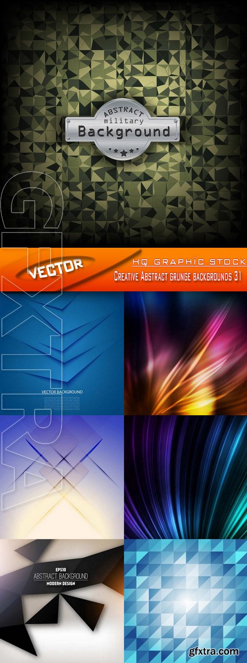 Stock Vector - Creative Abstract grunge backgrounds 31
