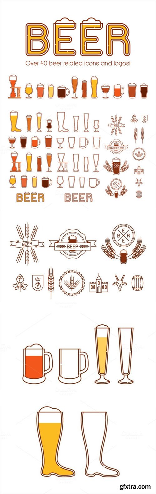 Beers, glasses and logos vol.2 - CM 246728