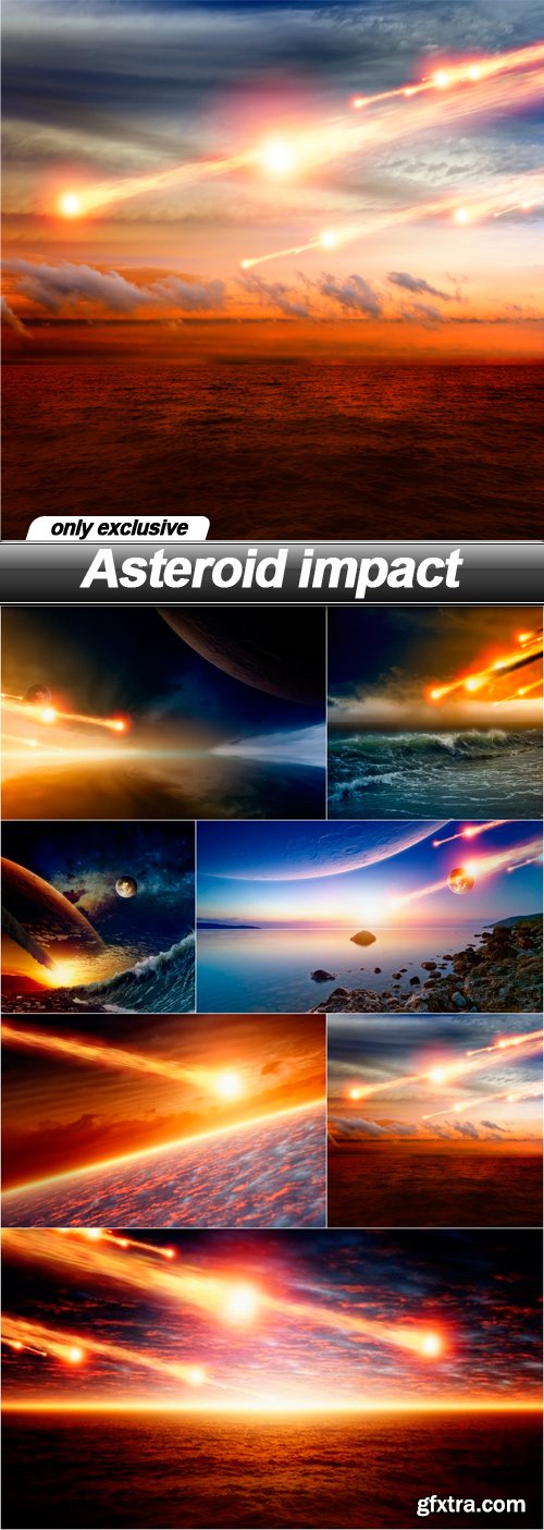 Asteroid impact - 7 UHQ JPEG