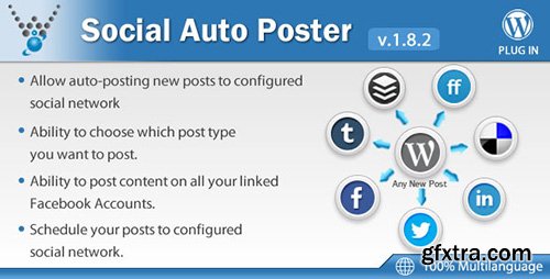 CodeCanyon - Social Auto Poster v1.8.2 - WordPress Plugin - 5754169
