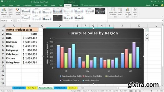 Excel 2016 Essential Training + Project files
