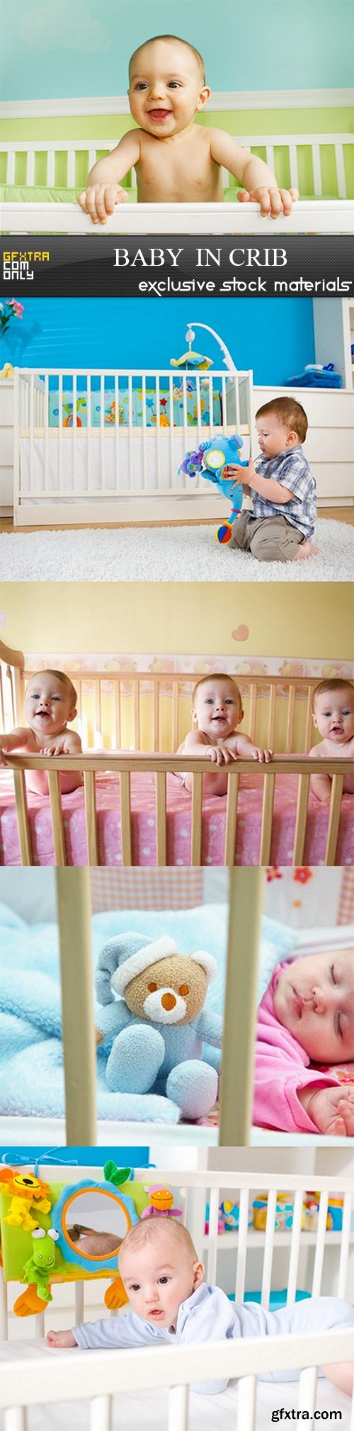 Baby in Crib - 5 UHQ JPEG