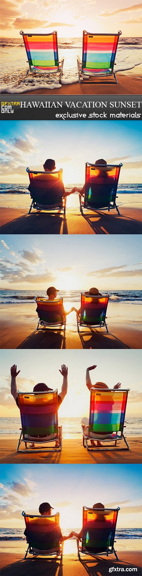 Hawaiian Vacation Sunset - 5 UHQ JPEG