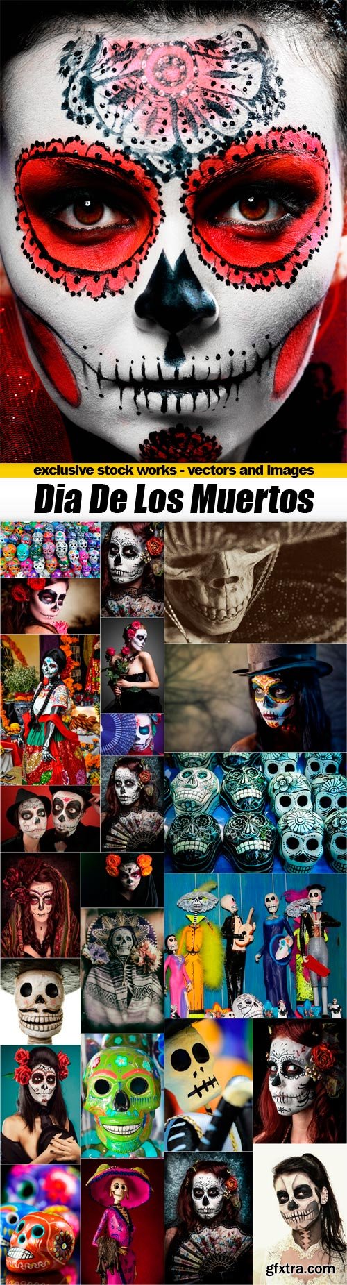 Dia De Los Muertos - 25x JPEGs