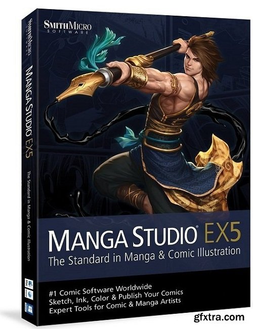 SmithMicro Manga Studio v5.0.6 EX x64