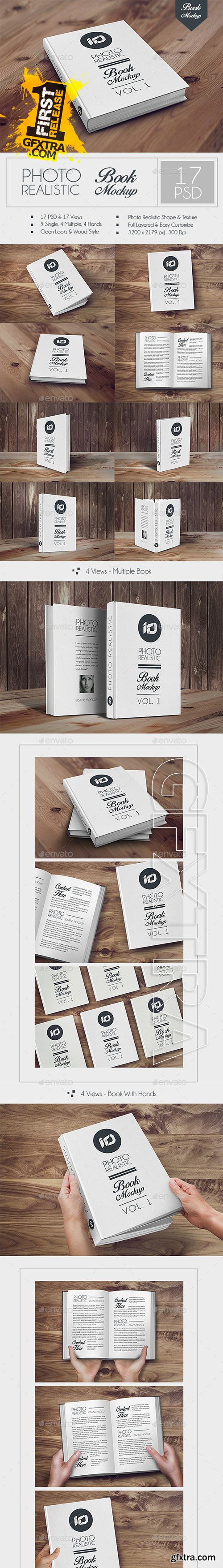 GraphicRiver ID Book Mock-up Photorealistic 8974134