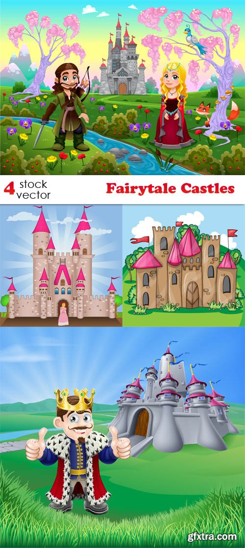 Vectors - Fairytale Castles