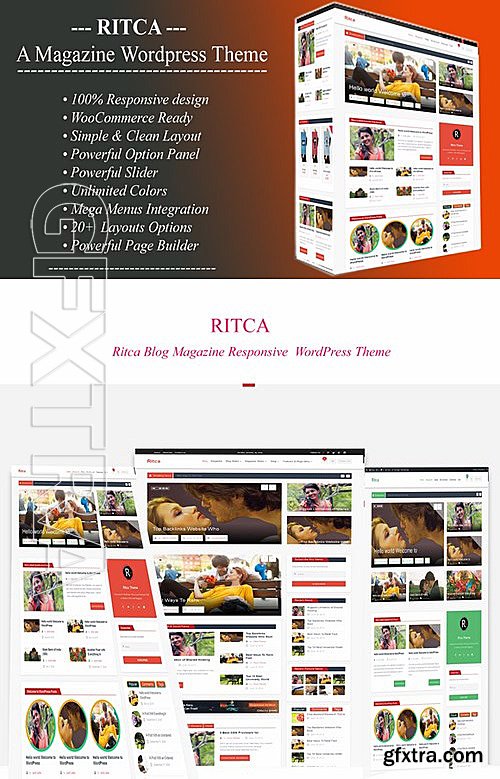 CM - Ritca Blog Magazine WordPress Theme