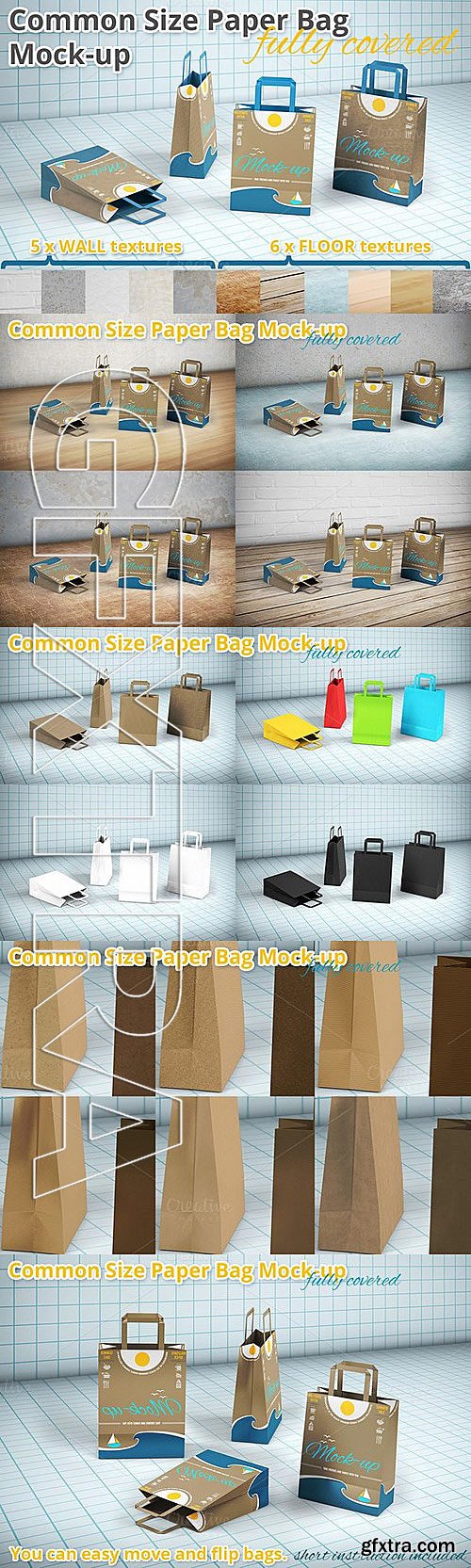 CM - Shopping Paper Bag Mockup 385451