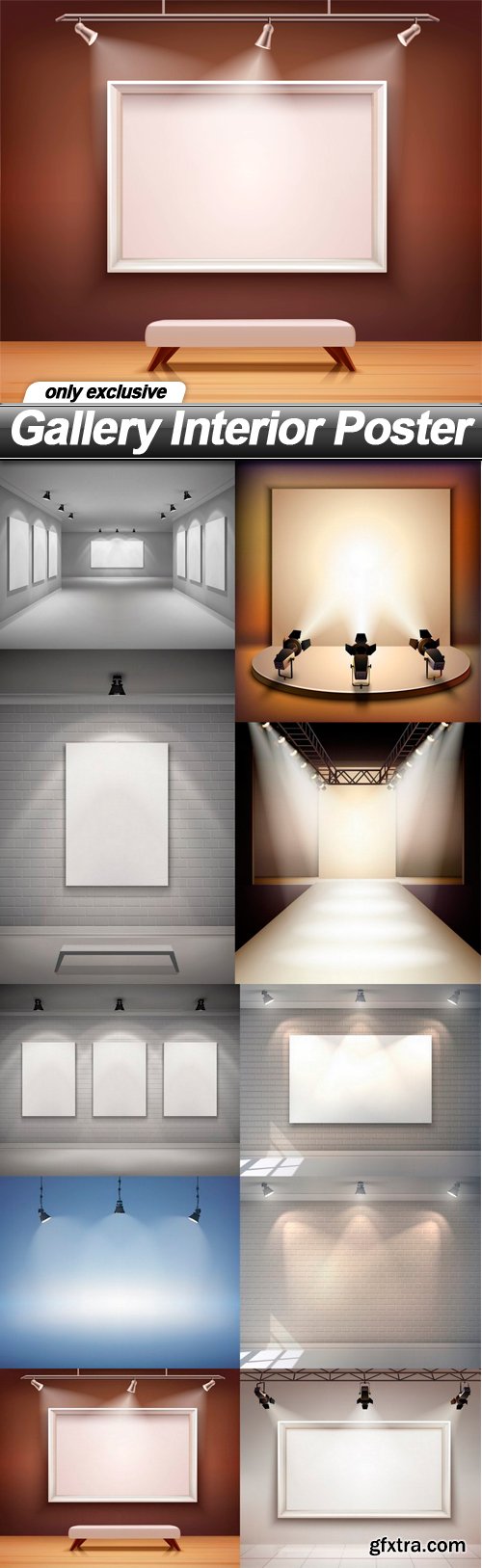 Gallery Interior Poster - 10 EPS