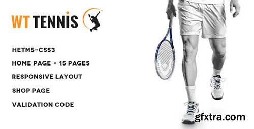 ThemeForest - WT Tennis v1.0 - HTML Sports Template - 11494669