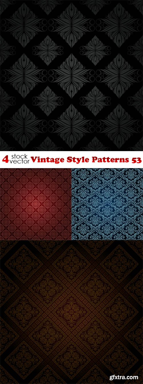 Vectors - Vintage Style Patterns 53