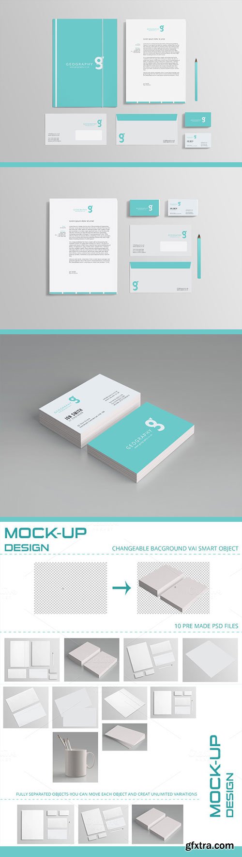 Branding / Identity Mock-up Design - CM 38273