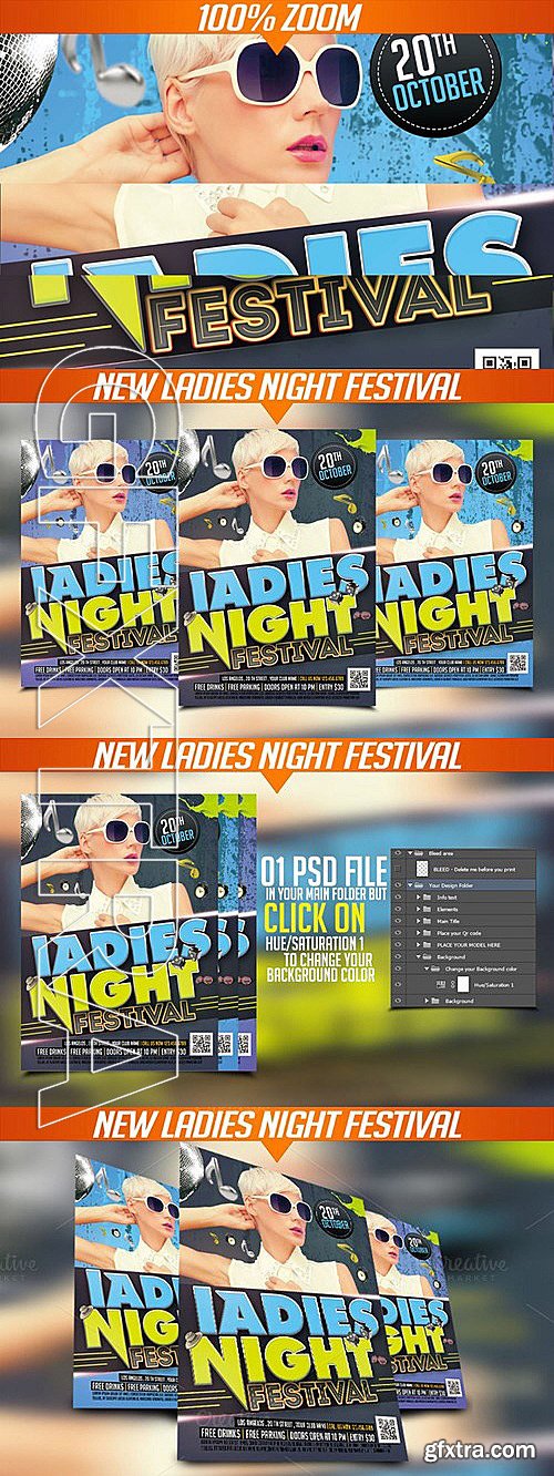 CM - Ladies Night festival flyer 387575