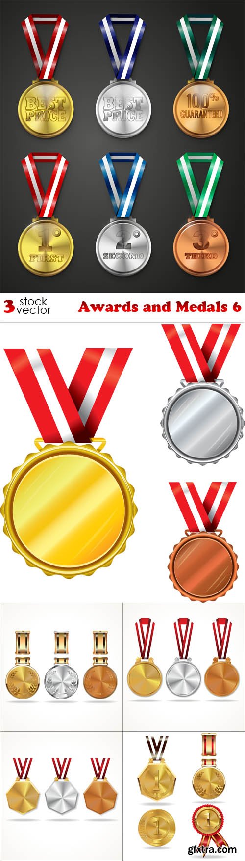 Vectors - Awards and Medals 6