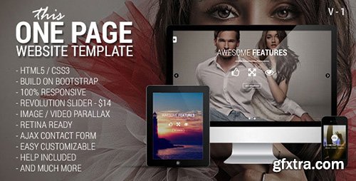 ThemeForest - This One v1.0 - One Page Responsive Website Template - 7236268