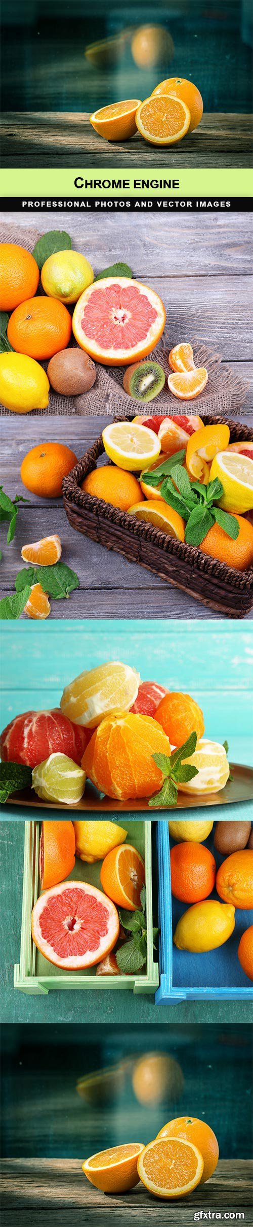Citrus fruits - 5 UHQ JPEG
