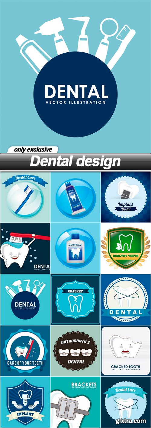 Dental design - 15 EPS