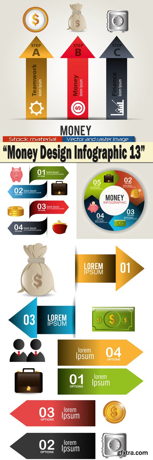 Money Design Infographics 13