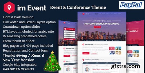 ThemeForest - im Event v2.5 - Event & Conference WordPress Theme - 9533576