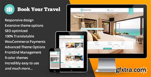 ThemeForest - Book Your Travel v6.14 - Online Booking WordPress Theme - 5632266