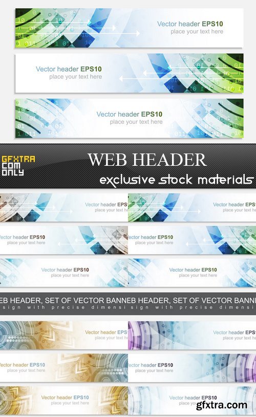 Web Header - 5xEPS