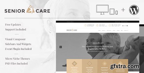 ThemeForest - Senior v1.1.1 - Health and Medical Care WordPress Theme - 10597873