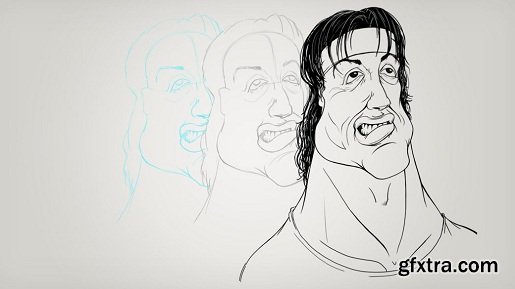 Fundamentals of Caricature Drawing in Photoshop