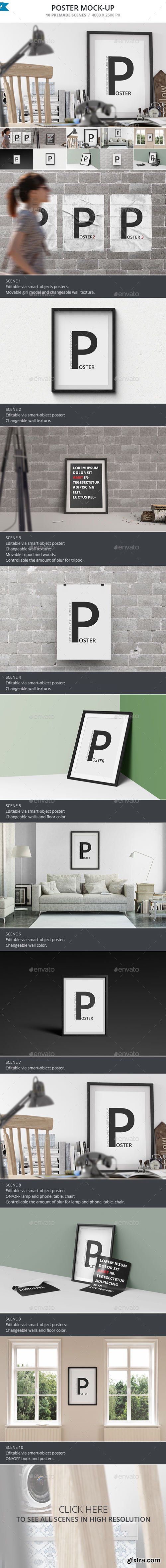 Graphicriver - 13043695 Poster Mock-up