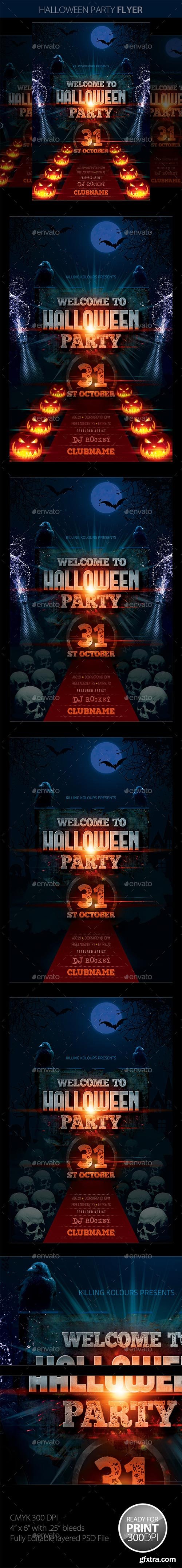 GraphicRiver - Halloween Party 9017243